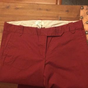 Marissa fit Ann Taylor chinos. So soft!